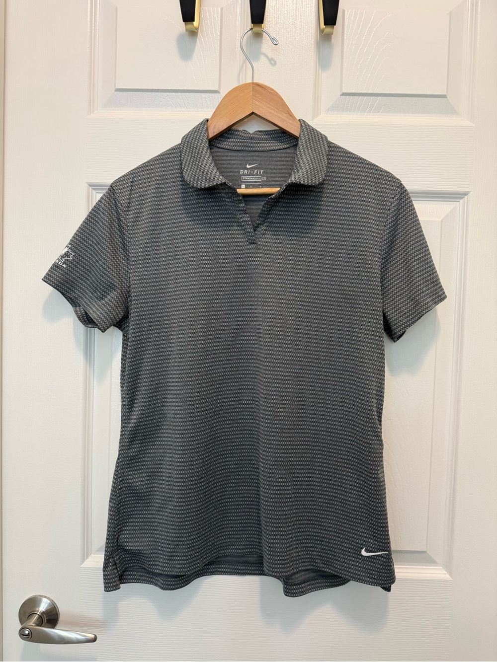 Nike Hockey Canada Women's Short Sleeve Dri-FIT Polo - Gray